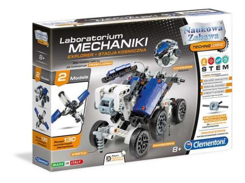 Przejdź do produktu Clementoni Laboratorium Mechaniki - Pojazdy kosmic