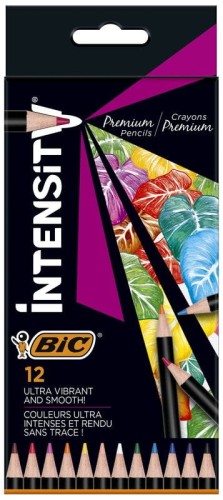 Przejdź do produktu Kredki 12-kol. Intensity wood, BiC
