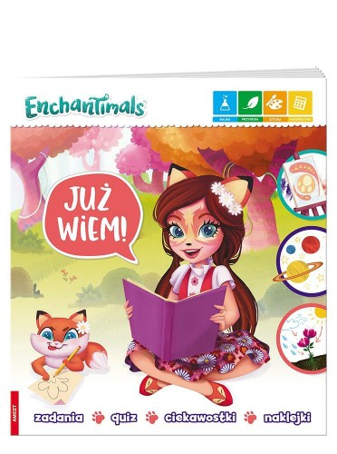 Przejdź do produktu Książka Enchantimals. Już wiem! STE-1301