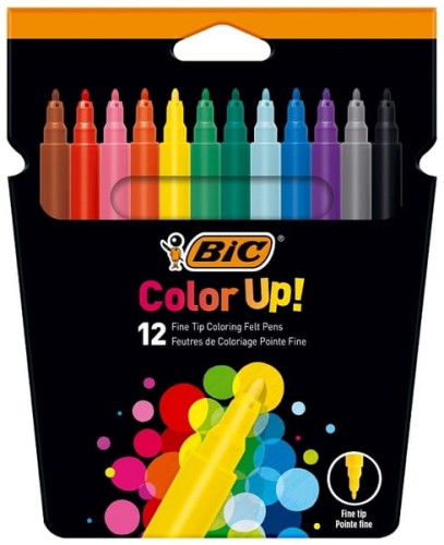 Przejdź do produktu BIC FLAMASTRY COLOR UP X12