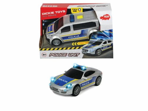 Przejdź do produktu SOS Auto policyjne 15cm 2 rodzaje Dickie