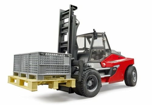 Przejdź do produktu Wózek widłowy Linde HT160 z paletą z z koszem 0251