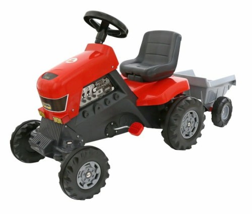 Przejdź do produktu Polesie 52681 Jeździk traktor ""Turbo"" z naczepą