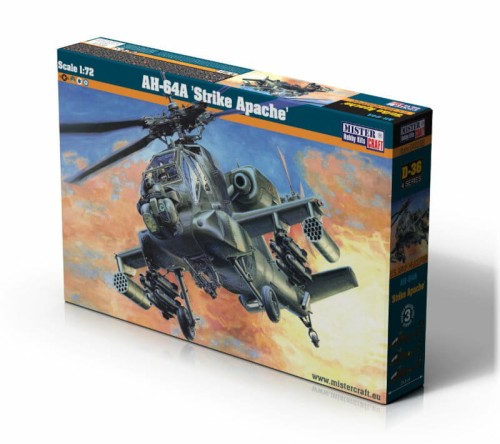 Przejdź do produktu Model helikoptera do sklejania AH-64A ""Strike Apac