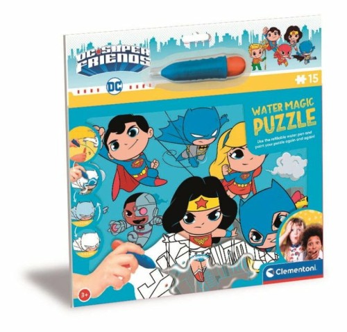 Przejdź do produktu Clementoni Puzzle 15el Water Magic. Dc Superfriend