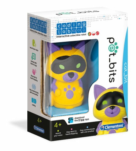 Przejdź do produktu PROMO Clementoni Robot interaktywny  Pet  Bits Kot