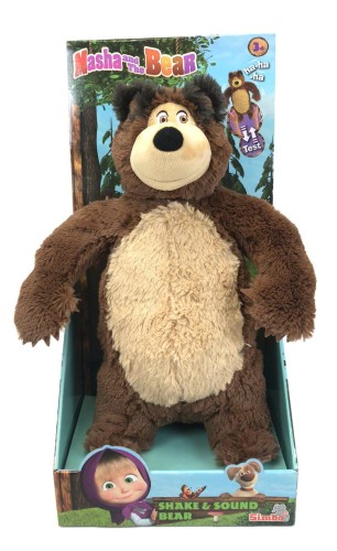 Przejdź do produktu Masza i Niedźwiedź Śmiejący się Misza 43cm Simba