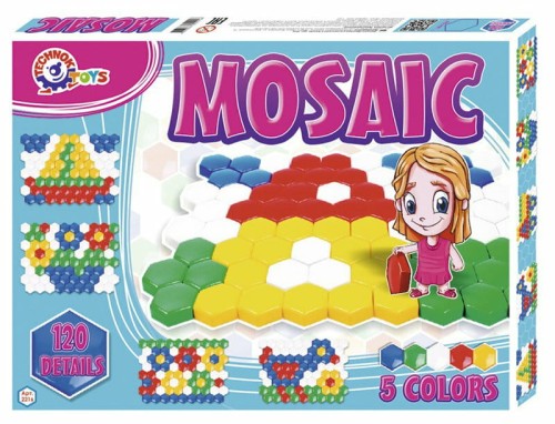 Przejdź do produktu Gra Mozaika dla dzieci 2 120 elementów TechnoK 221