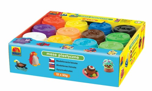 Przejdź do produktu Masa plastyczna 12 tub 50g p9  DROMADER/cena za 1s