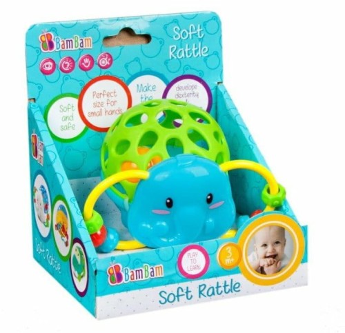 Przejdź do produktu BAM BAM MIĘKKA GRZECHOTKA SŁOŃ 429288