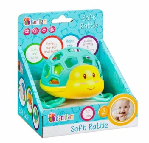 Przejdź do produktu BAM BAM Grzechotka Żółw w pud.