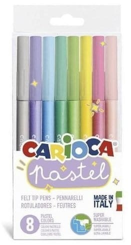 Przejdź do produktu PISAKI PASTEL CARIOCA 8KOL 0320
