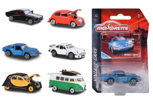 Przejdź do produktu MAJORETTE Vintage 6wz blister, cena za 1szt.