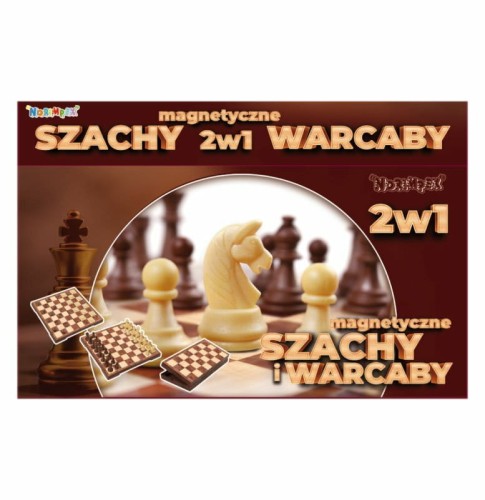 Przejdź do produktu Szachy - warcaby magnetyczne 5190