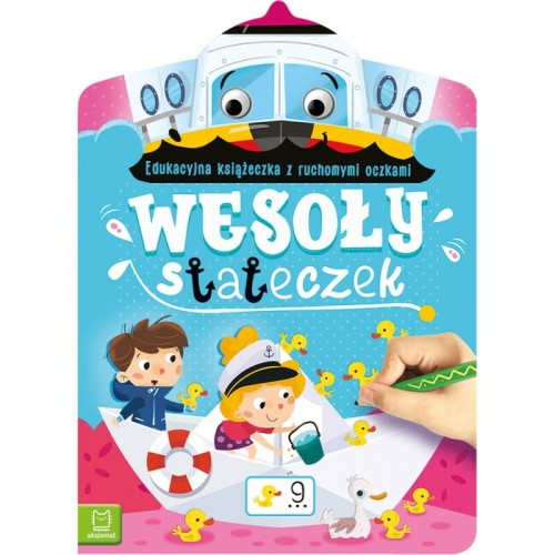 Przejdź do produktu Książka Wesoły stateczek. Edukacyjna książeczka z