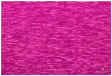 Przejdź do produktu Krepina 180 g/m2 róż intensywny (Shocing Pink) 50x250cm 551, Cartotecnica Rossi