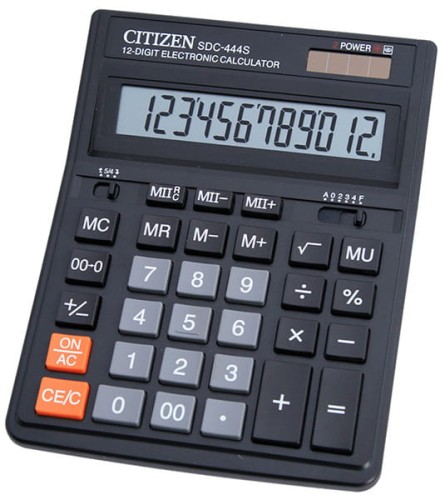Przejdź do produktu KALKULATOR CITIZEN SDC-444S