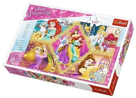 Przejdź do produktu Puzzle 160el Przygody Księżniczek 15358 Trefl p12