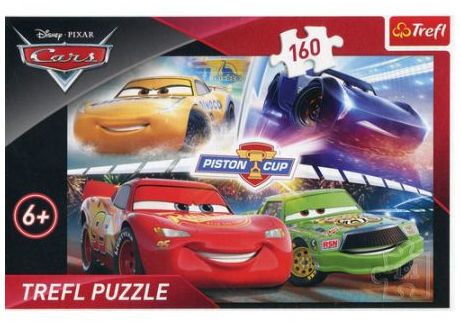 Przejdź do produktu Puzzle 160el Cars 3. Zwycięski wyścig 15356 TREFL
