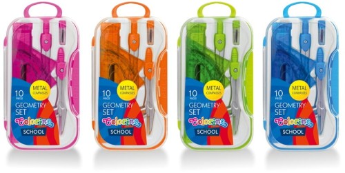 Przejdź do produktu Zestaw geometryczny 10 elementowy – 4 kol. Colorin
