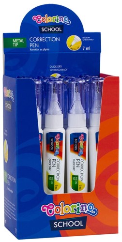 Przejdź do produktu Korektor w długopisie 7ml p12 Colorino Kids 42682