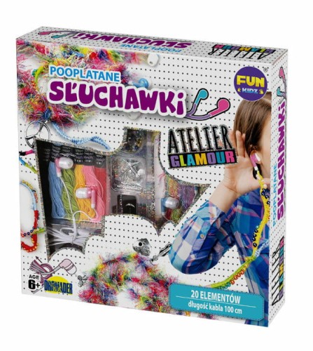 Przejdź do produktu ATELIER GLAMOUR POPLĄTANE SŁUCHAWKI 6969