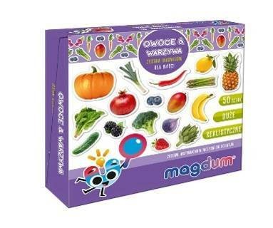 Przejdź do produktu Magnesy Owoce i Warzywa 50szt MV 6032-42