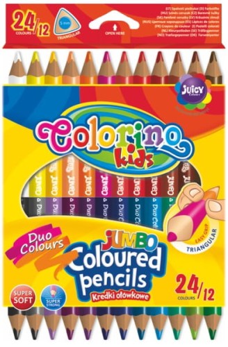 Przejdź do produktu Kredki 12-24 ołowkowe Colorino