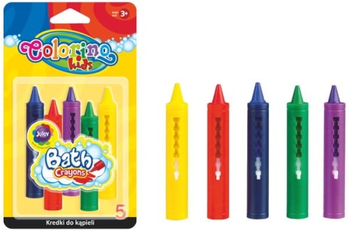 Przejdź do produktu Kredki do kąpieli 5kol Colorino