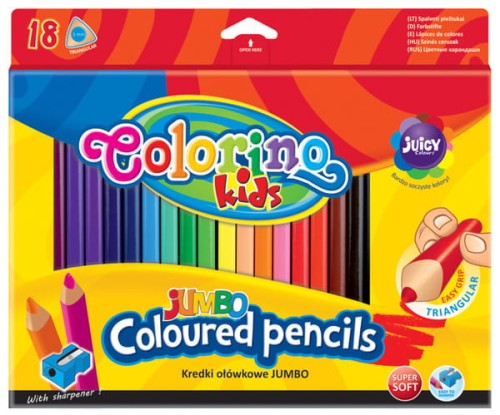 Przejdź do produktu Kredki oł. 18 kol Colorino