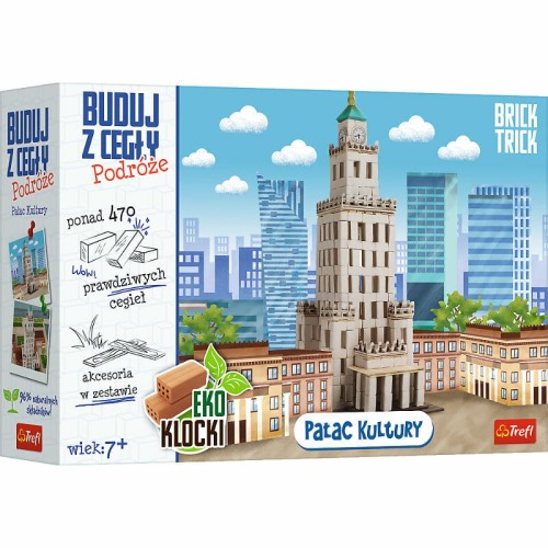 Przejdź do produktu Brick Trick Podróże-Pałac Kultury 61546 Trefl