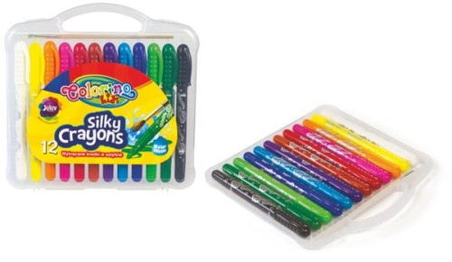 Przejdź do produktu Kredki żelowe wykręcane 12 kolorów Colorino Kids 5