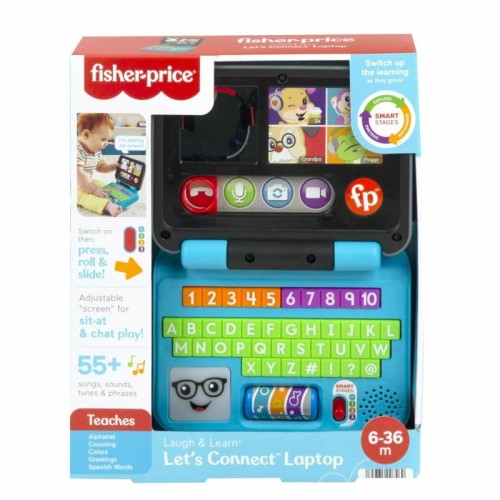 Przejdź do produktu Fisher-Price Ucz się i Śmiej Edukacyjny Laptop Mal