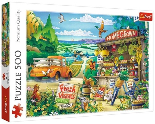 Przejdź do produktu Puzzle 500el Poranek na wsi 37352 Trefl p8