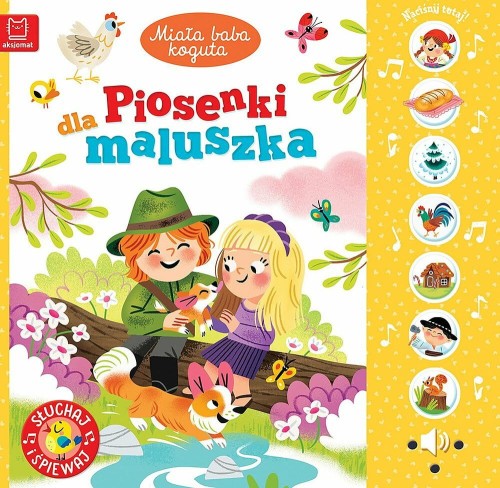 Przejdź do produktu Miała baba koguta. Piosenki dla maluszka. Słuchaj i śpiewaj!