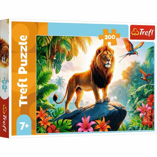 Przejdź do produktu Puzzle 200-el. Król dżungli 13329, Trefl