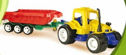 Przejdź do produktu Traktor z wywrotką Leszko