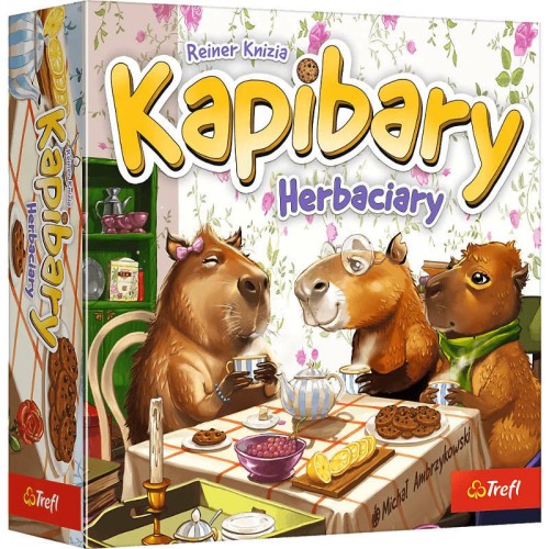 Przejdź do produktu Gra Kapibary Herbaciary / Knizia Quokka 02737, Trefl