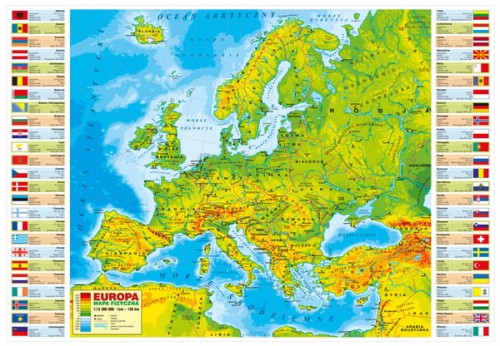 Przejdź do produktu PODKŁAD OKLEJANY EUROPA FIZYCZNA