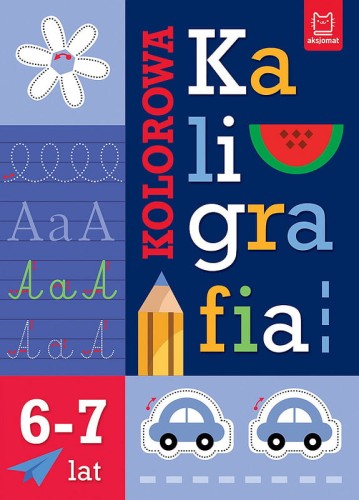 Przejdź do produktu Kolorowa kaligrafia 6-7 lat