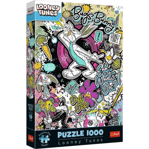 Przejdź do produktu Puzzle 1000 el. Premium Plus - Zwariowane melodie 12060, Trefl