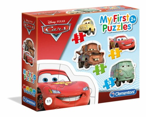 Przejdź do produktu Clementoni Moje Pierwsze Puzzle 3-6-9-12 Cars 2080