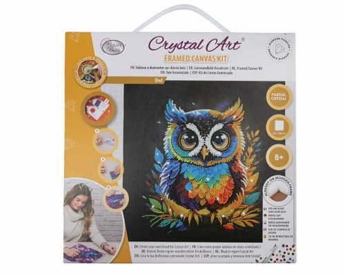 Przejdź do produktu EPEE Crystal Art - Obraz na płótnie 30x30cm z moza