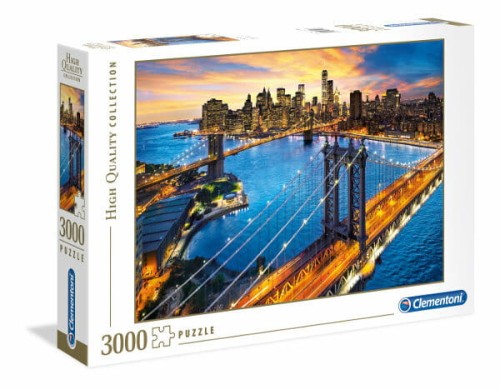 Przejdź do produktu Clementoni Puzzle 3000el New York 33546