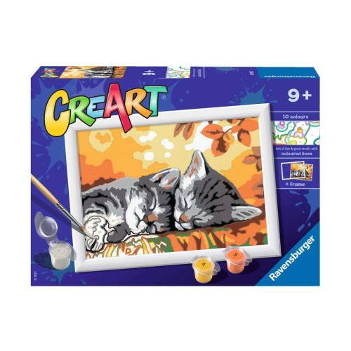 Przejdź do produktu Malowanka CreArt: Jesienne kotki 289325 RAVENSBURG