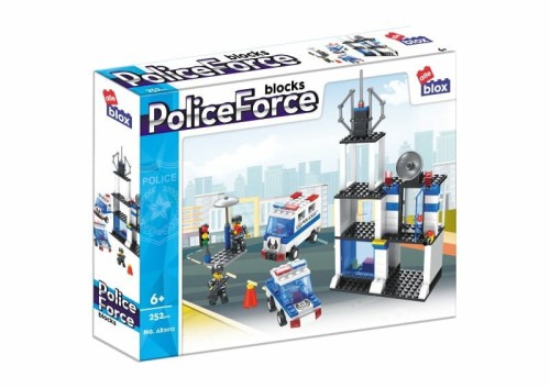 Przejdź do produktu Klocki konstrukcyjne Alleblox Policja posterunek 2