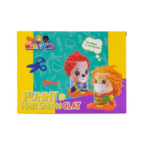 Przejdź do produktu Ciastolina zestaw Funny Hair Salon salon fryzjersk
