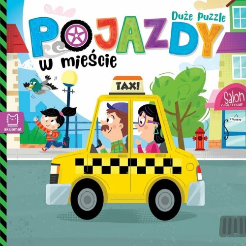 Przejdź do produktu Pojazdy w miecie. Duże puzzle