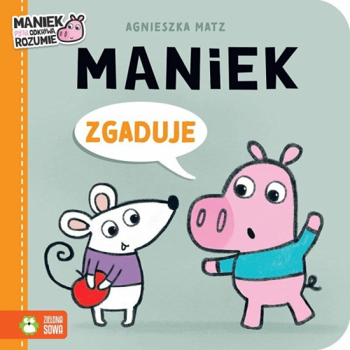 Przejdź do produktu Maniek zgaduje 9788382995893