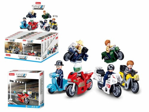 Przejdź do produktu Klocki Sluban Miasto Motocykle 135375 Gazelo p12 m